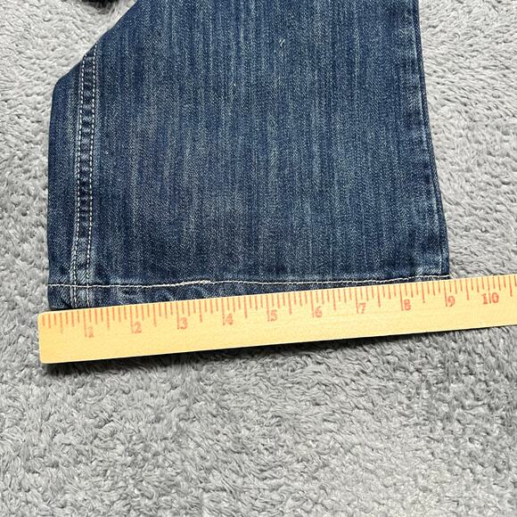 Wrangler FR 20X Bootcut Jeans Mens 34 x34 Flame Resistant Blue Denim - Picture 9 of 11